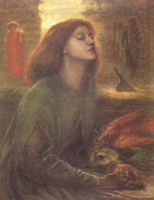 Dante Gabriel Rossetti Beata Beatrix (mk28) china oil painting image